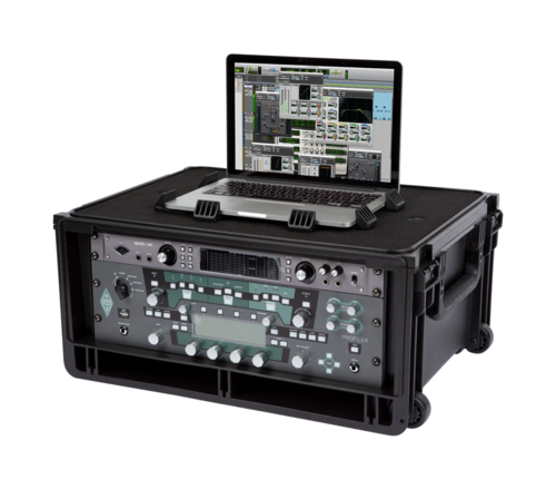 SKB 1SKB-ISF4U 4U Studio Flyer Rack Case with Wheels