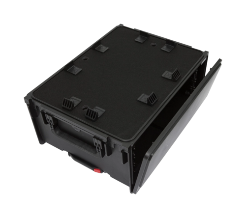 SKB 1SKB-ISF4U 4U Studio Flyer Rack Case with Wheels