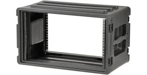 SKB 1SKB-R6S - SKB Roto Moulded Shallow Rack Case - 6U