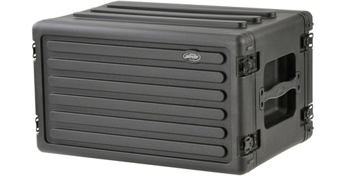 SKB 1SKB-R6S - SKB Roto Moulded Shallow Rack Case - 6U
