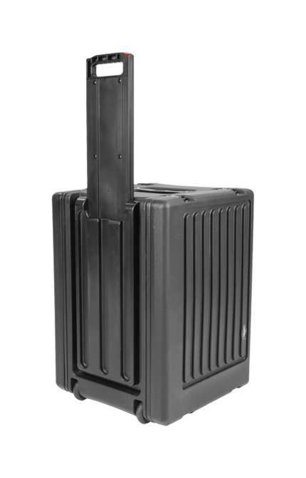 SKB 1SKB-R8SW 8U rSeries Shallow Rolling Rack Case with Wheels