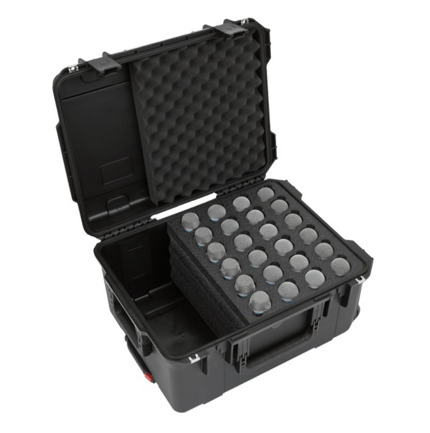SKB 3I-2015-MC24 Case For 24 Microphones with Wheels