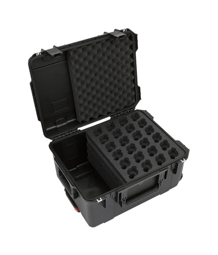 SKB 3I-2015-MC24 Case For 24 Microphones with Wheels