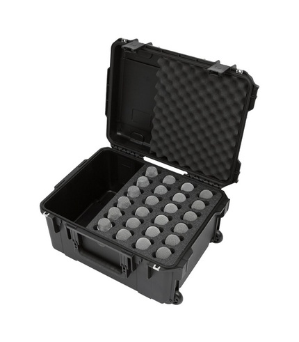 SKB 3I-2015-MC24 Case For 24 Microphones with Wheels