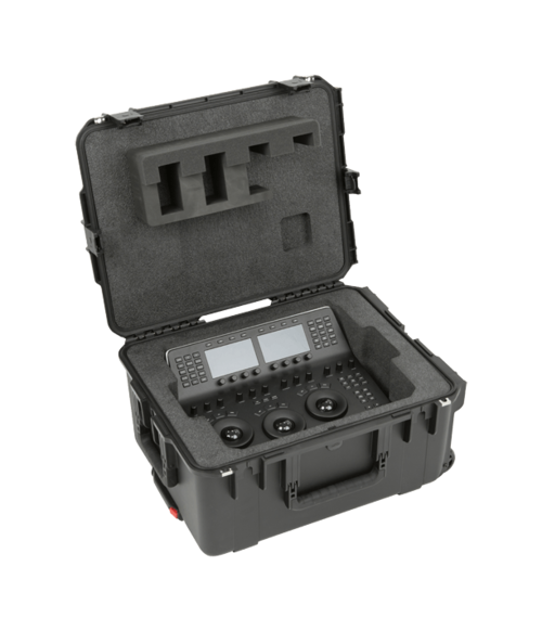 SKB 3I-221710BM1 iSeries Blackmagic Design ATEM CCP, ATEM 1 M/E Adv Panel Or DaVinci Mini Panel with Wheels