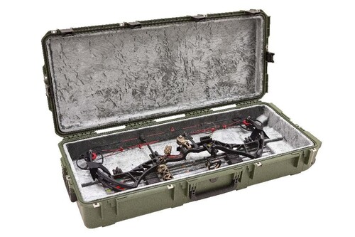 SKB 3I-4217-PL-M iSeries 4217 Parallel Limb Bow Case Olive with Wheels