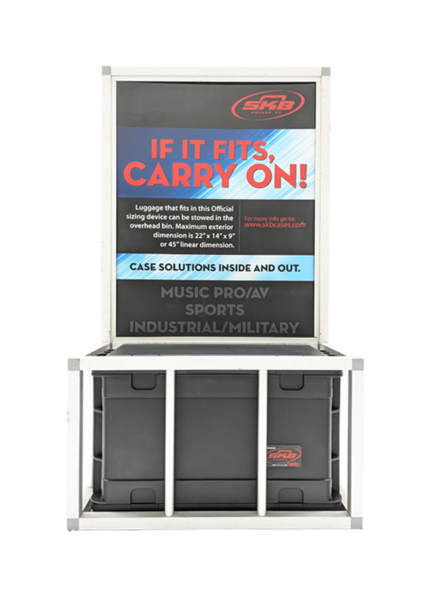 SKB 3i-4U11-W / 3i-4U11G-W - 4U Injection Moulded 11
