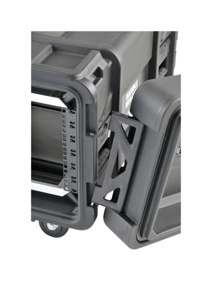 SKB 3SKB-R906U28 6U Portable Waterproof Server Rack Case 28 (710m) Deep Rail To Rail