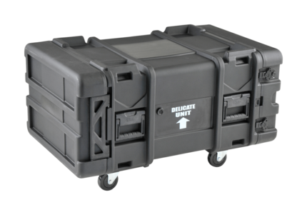 SKB 3SKB-R906U28 6U Portable Waterproof Server Rack Case 28 (710m) Deep Rail To Rail