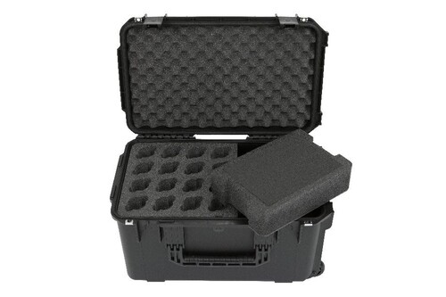 SKB ISERIES 3I-2213-12WMC WATERPROOF WIRELESS 16 MIC CASE