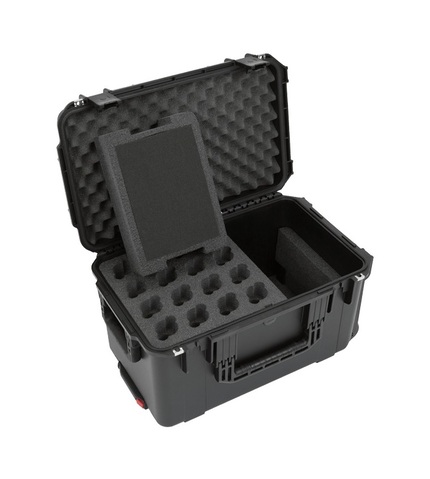 SKB iSeries 3i-221312WMC Waterproof Wireless 16 Microphone Case