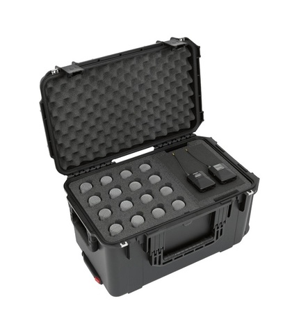 SKB iSeries 3i-221312WMC Waterproof Wireless 16 Microphone Case