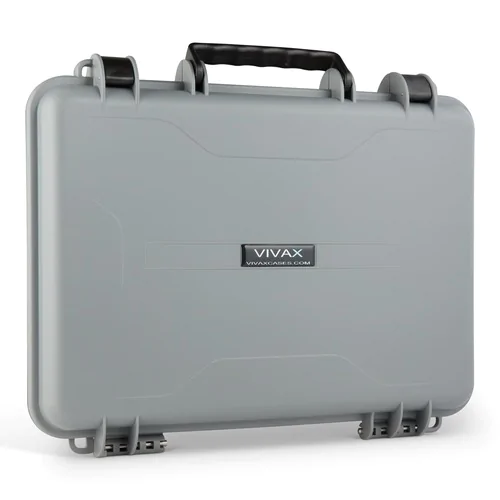 Vivax Laptop Case (for Laptops up-to 16 inch) - Silver/Grey - Case Empty