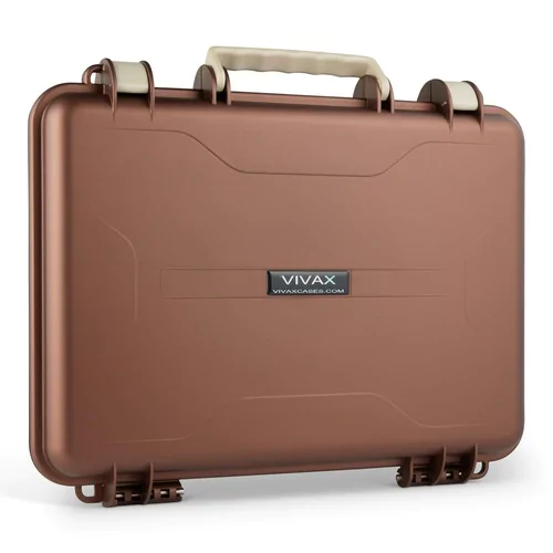 Vivax Laptop Case (for Laptops up-to 16 inch) - Bronze - Case with Foam
