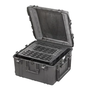 A-RACK4U-MAX615TR 19” Shock Mount Rack Case 4U with Telescopic Handle