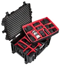 Explorer 5326.BPH Camera Case With Wheels (With Dividers)