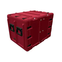 Peli Min Mac Rack 10U Shock Rack MR10U-40/480/100 with Wheels