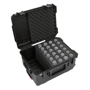 SKB 3I-2015-MC24 Case For 24 Microphones with Wheels