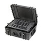 A-RACK3U-MAX620H250 19” shock mount rack case 3U