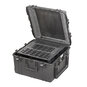 A-RACK6UMAX615TR 19” Shock Mount Rack Case 6U with Telescopic Handle