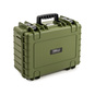 B&W Outdoor Case Type 5000 (PP.221): Bronze Green - Three-Quarter Front Closed