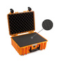 B&W Outdoor Case Type 5000 (PP.221): Orange - Foam Graphic