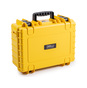 B&W Outdoor Case Type 5000 (PP.221): Yellow - Three-Quarter Front Closed