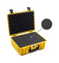 B&W Outdoor Case Type 5000 (PP.221): Yellow - Foam Graphic
