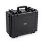 B&W Outdoor Case Type 6000 (PP.326): Black - Three-Quarter Front Closed