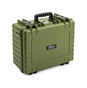 B&W Outdoor Case Type 6000 (PP.326): Bronze Green - Three-Quarter Front Closed