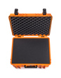 B&W Outdoor Case Type 6000 (PP.326):Orange - Top View Open Foam
