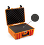 B&W Outdoor Case Type 6000 (PP.326): Orange - Foam Graphic