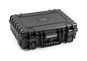 B&W Outdoor Case Type 6040 (PP.210): Black - Three-Quarter Front Closed