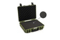 B&W Outdoor Case Type 6040 (PP.210): Bronze Green - Foam Graphic