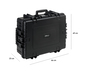 B&W Outdoor Case Type 6500 (PP.510): Black - Measurment graph