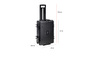 B&W Outdoor Case Type 6700 (PP.428) with Wheels: Black - Measurment graph