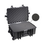 B&W Outdoor Case Type 6700 (PP.428) with Wheels: Black - Foam Graphic