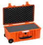 Explorer 5122 Waterproof Case With Wheels - Orange with Foam