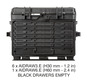 Explorer 5140, 5131 & 5116 Modular System Tool Cases with Wheels (Drawers Version)