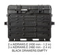 Explorer 5140, 5131 & 5116 Modular System Tool Cases with Wheels (Drawers Version)