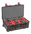Explorer 5218.Bph Camera Case With Wheels And Dividers - Open