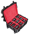 Explorer 5326.Bph Camera Case With Wheels (With Dividers) - Case with Backpack with Dividers