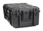 Explorer 7630 15U Rack Case With Wheels - Top view with top handle
