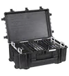 Explorer 7630 15U Rack Case With Wheels - Open