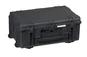 Explorer 7630 Waterproof Case With Wheels - Black - Side View Showing Side Carry Handle