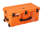 Explorer 7635Hl Waterproof Case With Wheels - Orange Top-view