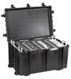 Explorer 7641 15U Rack Case With Wheels - Inside/Top-view