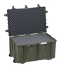 Explorer 7641 Case With Wheels - Olive Green with Foam