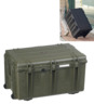 Explorer 7641 Case With Wheels - Olive Green Back