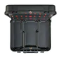 GT Line BOXER PTS Tool Case with Wheels: Top View Open without Contents